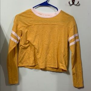 Ultra Flirt White Striped Long Sleeve